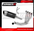 complete exhaust system with muffler DOMINATOR Full System S6 BLACK fi