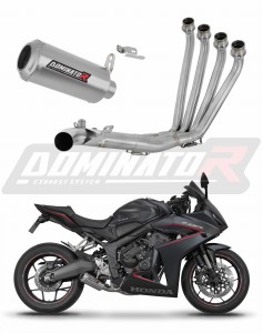 Honda CB 650 R / E-Clutch 2024 - 2025 Teljes rendszer Leömlő kipufogó GP hangtompító + dB killer