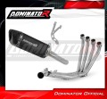 complete exhaust system with muffler DOMINATOR Full System HP6 BLACK