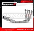 complete exhaust system with muffler DOMINATOR Full System GPS fits the motorcycle Suzuki GSX S 1000 / 1000 GT / 950 2021   2024 2