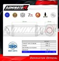 komplett DOMINATOR kipufogórendszer titán HP8 dobbal a Suzuki GSX-S 1000 / 1000 GT / 950 2021 - 2024 motorkerékpárhoz 5