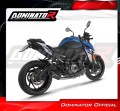DOMINATOR komplett kipufogórendszer HP8 FEKETE dobbal, amely illeszkedik a Suzuki GSX-S 1000 / 1000 GT / 950 2021 - 2024 motorkerékpárhoz 3