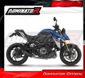 DOMINATOR komplett kipufogórendszer HP8 FEKETE dobbal, amely illeszkedik a Suzuki GSX-S 1000 / 1000 GT / 950 2021 - 2024 motorkerékpárhoz 4