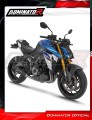 DOMINATOR komplett kipufogórendszer HP8 FEKETE dobbal, amely illeszkedik a Suzuki GSX-S 1000 / 1000 GT / 950 2021 - 2024 motorkerékpárhoz 5