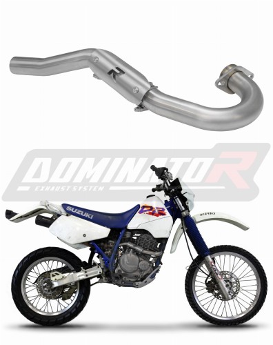 exhaust manifold header DOMINATOR  fits the motorcycle DR 350 1990   1999