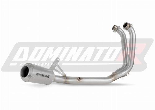 complete exhaust system with muffler DOMINATOR Full System GPS fits the motorcycle Aprilia Tuono 457 2024   2025