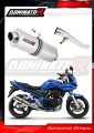DOMINATOR Homologált Ovális kipufogódob a GSF 650 S BANDIT 2005 - 2006 motorkerékpárhoz 2