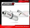 exhaust muffler DOMINATOR homologated road legal oval fits the motorcycle GSF 1200 BANDIT 2006   2007 2
