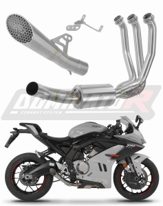 CF MOTO 675 SR-R 2024 - 2026 Teljes rendszer Kipufogócsonk kipufogódob GP3