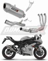 complete exhaust system with muffler DOMINATOR Full System S6 fits the motorcycle CF MOTO 675 SR R 2024   2026