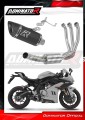 complete exhaust system with muffler DOMINATOR Full System HP8 BLACK fits the motorcycle CF MOTO 675 SR R 2024   2026 2
