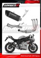 DOMINATOR Full System HP6 FEKETE komplett kipufogórendszer dobbal, amely illeszkedik a CF MOTO 675 SR-R 2024 - 2026 motorkerékpárhoz 2