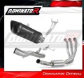 DOMINATOR Full System HP6 FEKETE komplett kipufogórendszer dobbal, amely illeszkedik a CF MOTO 675 SR-R 2024 - 2026 motorkerékpárhoz 3