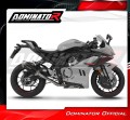 complete exhaust system with muffler DOMINATOR Full System S6 BLACK fits the motorcycle CF MOTO 675 SR R 2024   2026 5