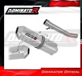 DOMINATOR Homológ OVR kipufogó dob Suzuki GSXF 750 1998 - 2006 motorkerékpárhoz 2