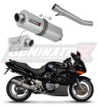 DOMINATOR homológ ovális kipufogó dob Suzuki GSXF 750 1998 - 2006 motorkerékpárhoz 6