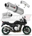 exhaust muffler DOMINATOR homologated road legal OV fits to GSF 650 BANDIT 2007  2016