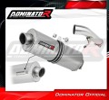 exhaust muffler DOMINATOR homologated road legal oval fits the motorcycle GSF 1250 BANDIT 2007   2016 2