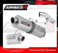 DOMINATOR homológ ovális kipufogó dob Suzuki GSXF 650 2007 - 2016 motorkerékpárhoz 3