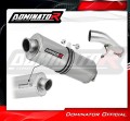 DOMINATOR Homologált Ovális kipufogó dob Suzuki GSX 1250 FA 2010 - 2016 motorkerékpárhoz 3