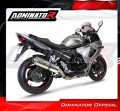 DOMINATOR Homologált Ovális kipufogó dob Suzuki GSX 1250 FA 2010 - 2016 motorkerékpárhoz 4