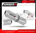 exhaust muffler DOMINATOR homologated road legal OVR fits the motorcycle Suzuki GSX 1250 FA 2010   2016