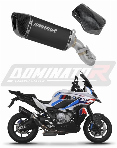 DOMINATOR HP6 FEKETE kipufogó dob BMW M1000XR 2020 - 2026 motorkerékpárhoz