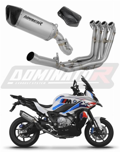teljes kipufogórendszer DOMINATOR HP6 Titán dobbal, amely illeszkedik a BMW M1000XR 2020 - 2026 motorkerékpárhoz