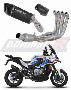 BMW M1000XR 2020 - 2026 Teljes rendszer Kipufogó leömlő dob HP6 BLACK EX + dB killer