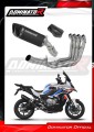 komplett kipufogórendszer DOMINATOR Full System HP6 FEKETE hangtompítóval, amely illik a BMW M1000XR 2020 - 2026 motorkerékpárhoz 2