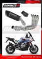 complete exhaust system with muffler DOMINATOR Full System HP6 BLACK EX fits the motorcycle BMW M1000XR 2020   2026 2