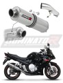 exhaust muffler DOMINATOR homologated road legal ROUND fits the motorcycle Suzuki GSXF 650 2007   2016