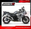 exhaust muffler DOMINATOR homologated road legal ROUND fits the motorcycle Suzuki GSX 1250 FA 2010   2016 5