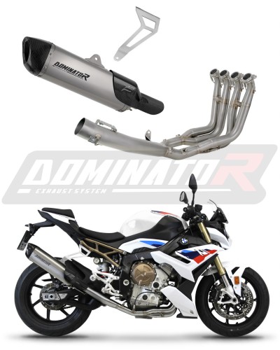 complete exhaust system with muffler DOMINATOR Full titanium System titanium HP6 fits the motorcycle BMW M1000R 2022   2026