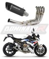 complete exhaust system with muffler DOMINATOR Full System HP6 BLACK fits the motorcycle BMW M1000R 2022   2026