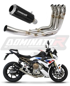 BMW M1000R 2022 - 2026 Teljes rendszer Kipufogó leömlő dob GP BLACK + dB killer