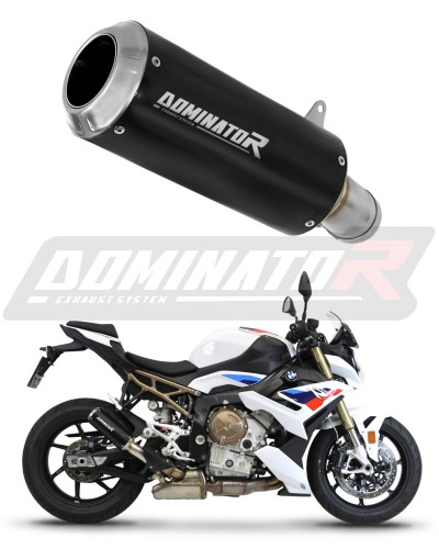 exhaust muffler DOMINATOR GP BLACK fits the motorcycle BMW M1000R 2022   2026