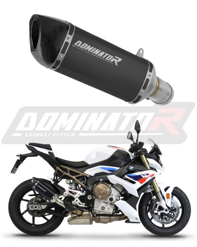 exhaust muffler DOMINATOR HP6 BLACK fits the motorcycle BMW S1000R 2021   2026