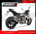 kompletny układ wydechowy z tłumikiem DOMINATOR Full System Tytanowy HP6 pasujący do motocykla BMW S1000R 2021 - 2026 4