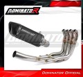 complete exhaust system with muffler DOMINATOR Full System HP6 BLACK fits the motorcycle BMW S1000R 2021   2026 3