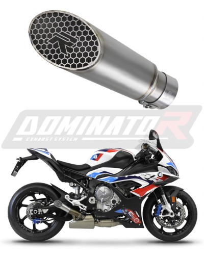 exhaust muffler DOMINATOR titanium GP3 fits the motorcycle BMW S1000RR 2019   2026