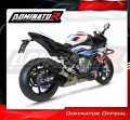 DOMINATOR HP6 FEKETE kipufogó dob BMW S1000RR 2019 - 2026 motorkerékpárhoz 3