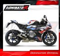 exhaust muffler DOMINATOR HP6 BLACK fits the motorcycle BMW M1000RR 2020   2024 4