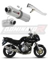 exhaust muffler DOMINATOR homologated road legal ROUND fits the motorcycle GSF 600 BANDIT 1995   1999