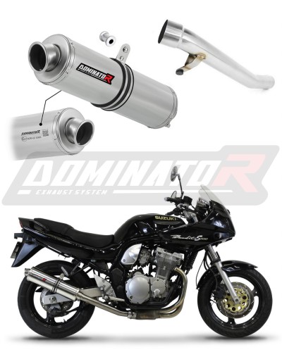 DOMINATOR Homológ ROUND kipufogó dob GSF 600 BANDIT 1995 - 1999 motorkerékpárhoz