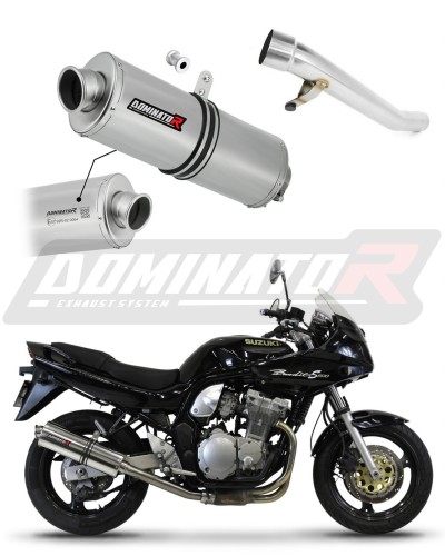DOMINATOR homológ ovális kipufogó dob GSF 600 BANDIT 1995 - 1999 motorkerékpárhoz 6