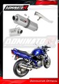 exhaust muffler DOMINATOR homologated road legal oval fits the motorcycle GSF 600 BANDIT 2000   2004 2