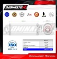 DOMINATOR homológ ovális kipufogó dob a GSF 600 BANDIT 2000 - 2004 motorkerékpárhoz 5