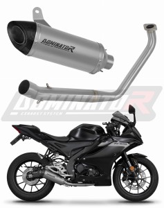 Yamaha YZF R125 2019 - 2020 Teljes rendszer Kipufogó leömlő titán HP8 kipufogódob + dB killer