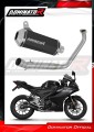 complete exhaust system with muffler DOMINATOR Full System OV G2 BLACK fits the motorcycle Yamaha YZF R125 2019   2020 2